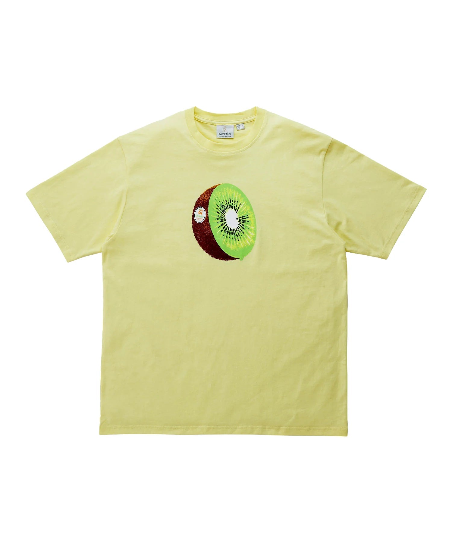 Gramicci - Kiwi Tee - Lemon - T-shirt - G5SU - T169