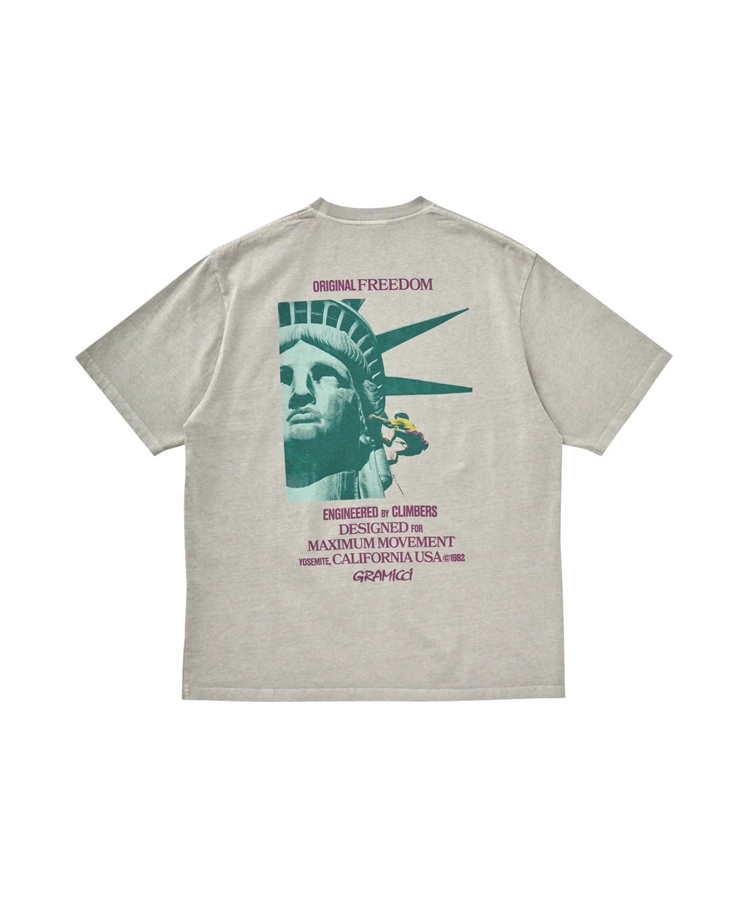 Gramicci - Liberty Tee - Pigment Slate - T-shirt - G4FU - T102