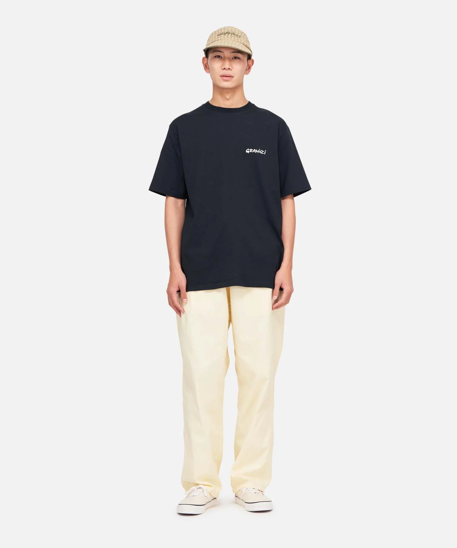 Gramicci - Snail Tee - Vintage Black - T-shirt - G5SU - T162