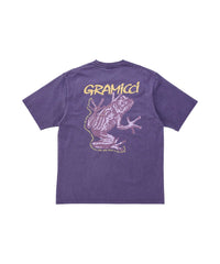 Gramicci - Sticky Frog Tee - Purple Pigment-T-shirt-G4SU-T072
