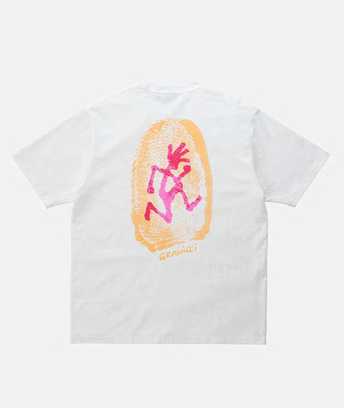 Gramicci - Thumbprint Tee - White - T-shirt - G5SU - T174 - WHITE