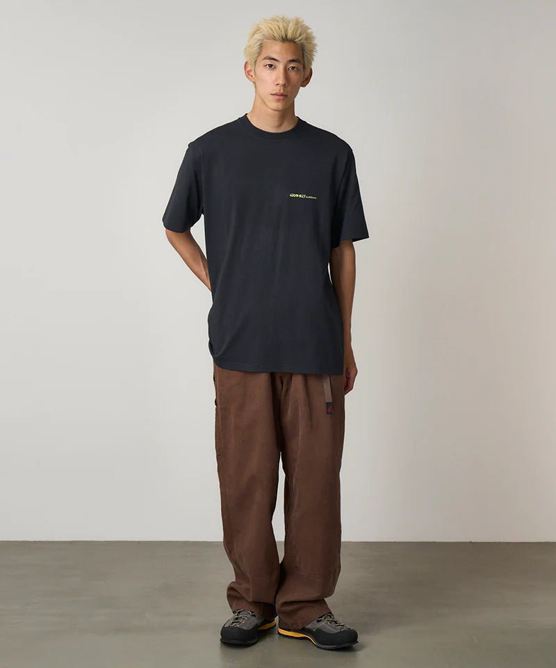 Gramicci – Hurricane Tee – Vintage Black - T-shirts - G5FU-T082-VINTAGE BLACK-M