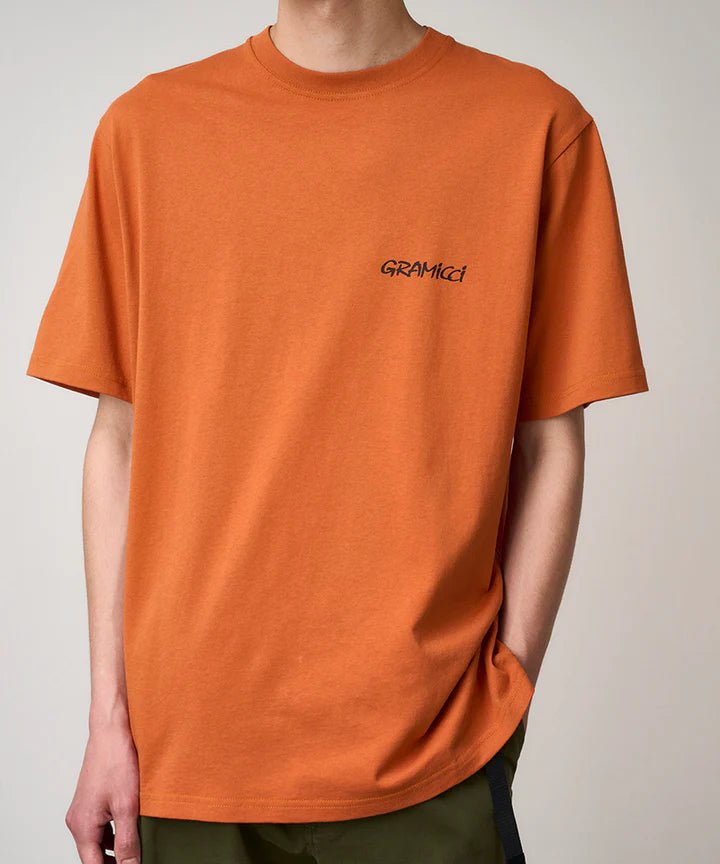 Gramicci – Ice Axe Tee – Burnt Orange - T-shirts - G5FU-T083-BURNT ORANGE-M