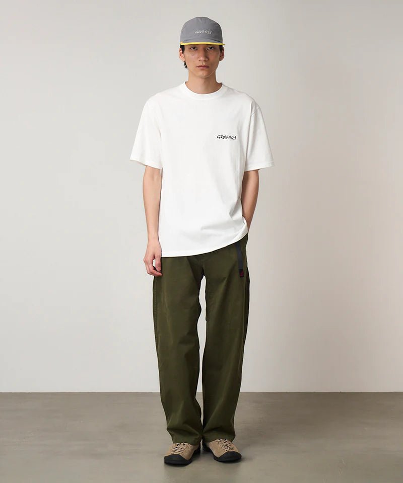 Gramicci – Ice Axe Tee – White - T-shirts - G5FU-T083-WHITE-M