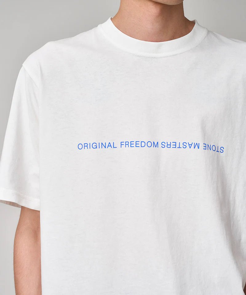 Gramicci – Stonemasters Tee – Blanc - T-shirts - G5FU-T086-WHITE-M