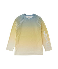 Gramicci - UPF-Shield Long Sleeve Top - Gradation Yellow-T-shirts-G4SU-T070