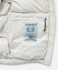 Gramicci - Down Puffer Jacket - Light Beige - Vestes et Manteaux - G2FU - J013