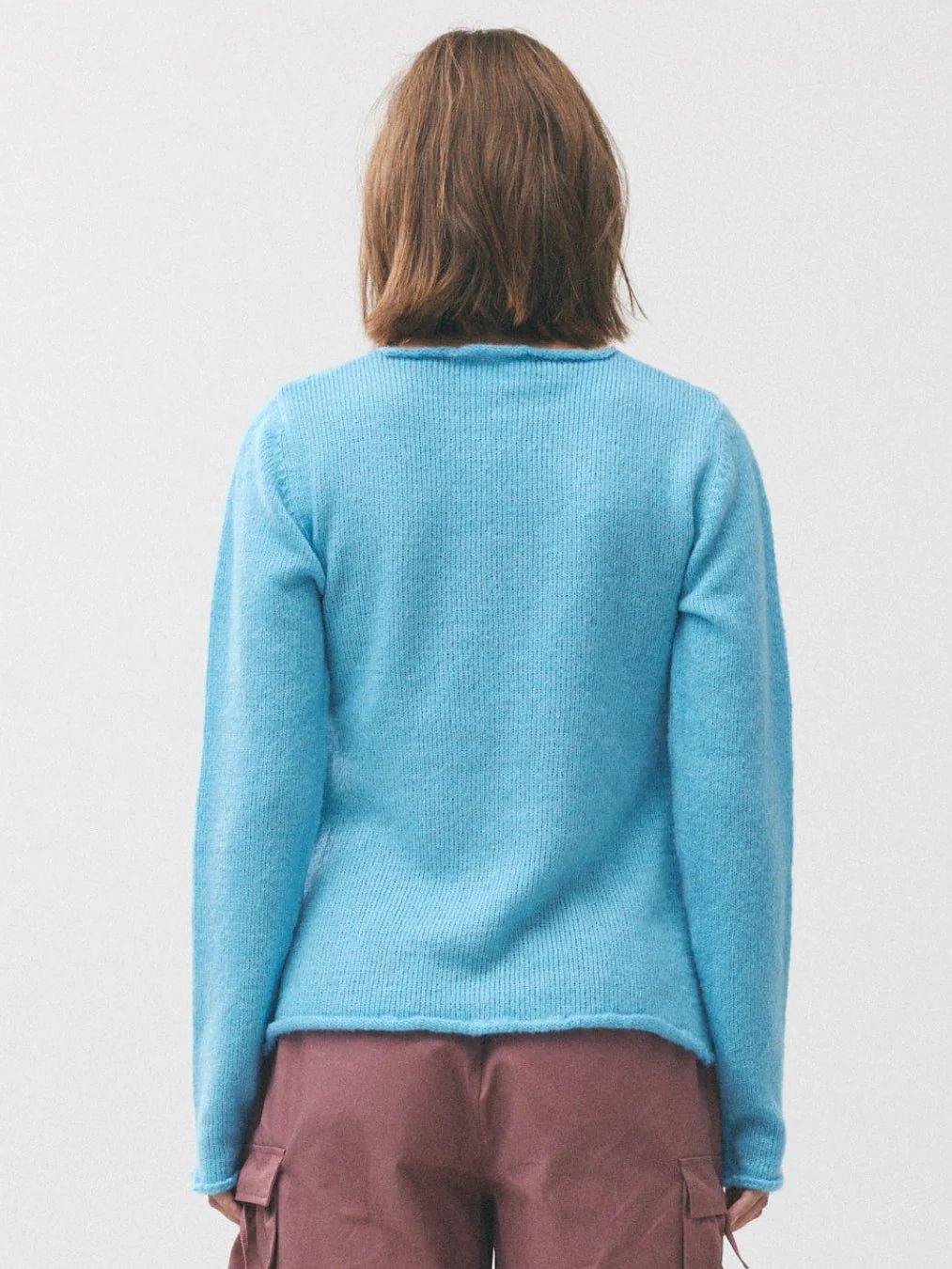 HOSBJERG - Olivia Blouse - Cyan Blue-Jean-2531