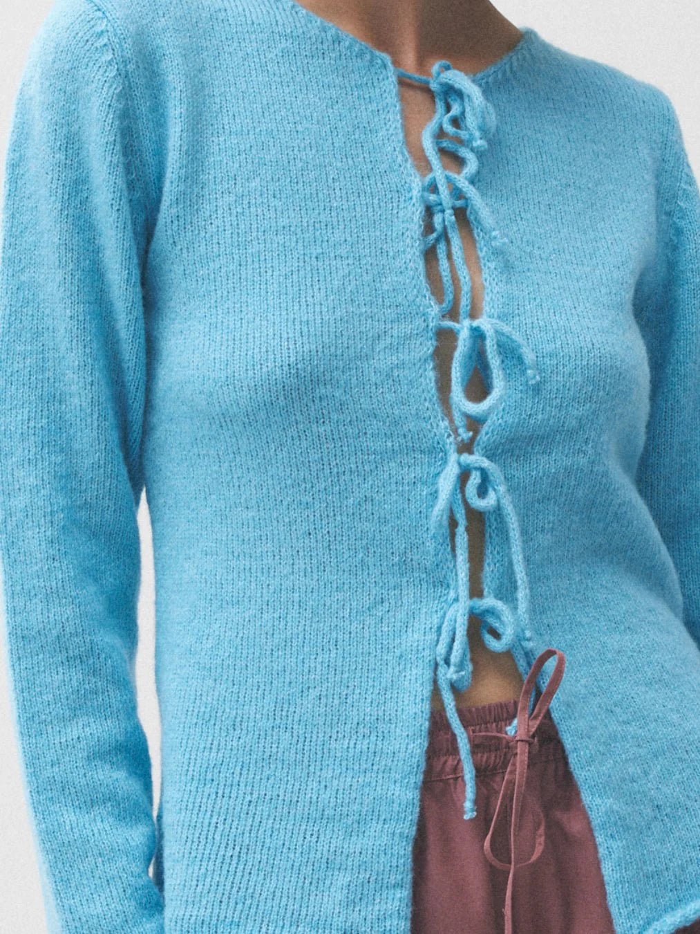 HOSBJERG - Olivia Blouse - Cyan Blue-Jean-2531