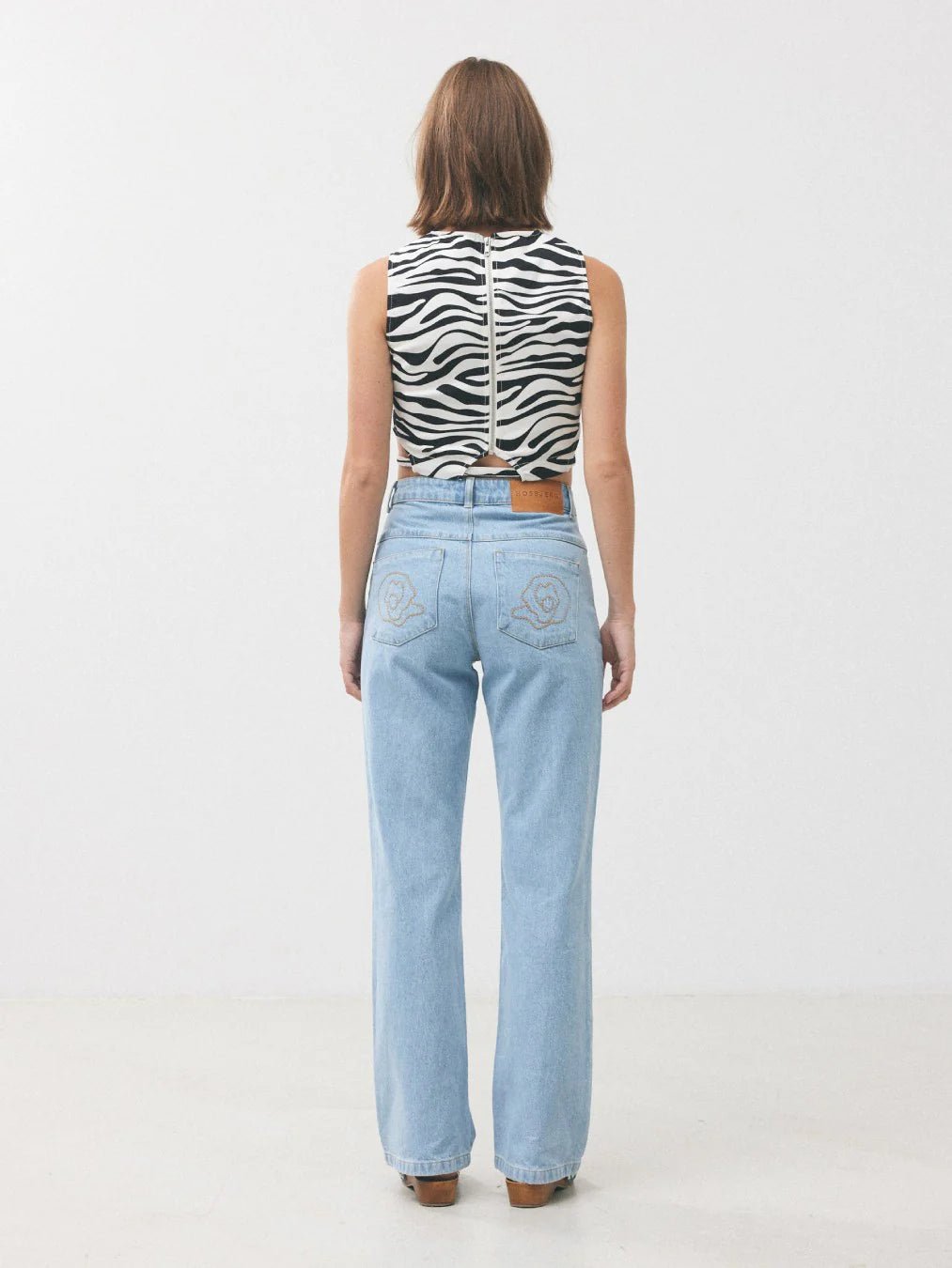 HOSBJERG - Ollen Pants - Raw Denim-Jean-