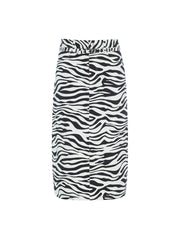 HOSBJERG - Ozzy Skirt - Zebra Print-Skirt-2539