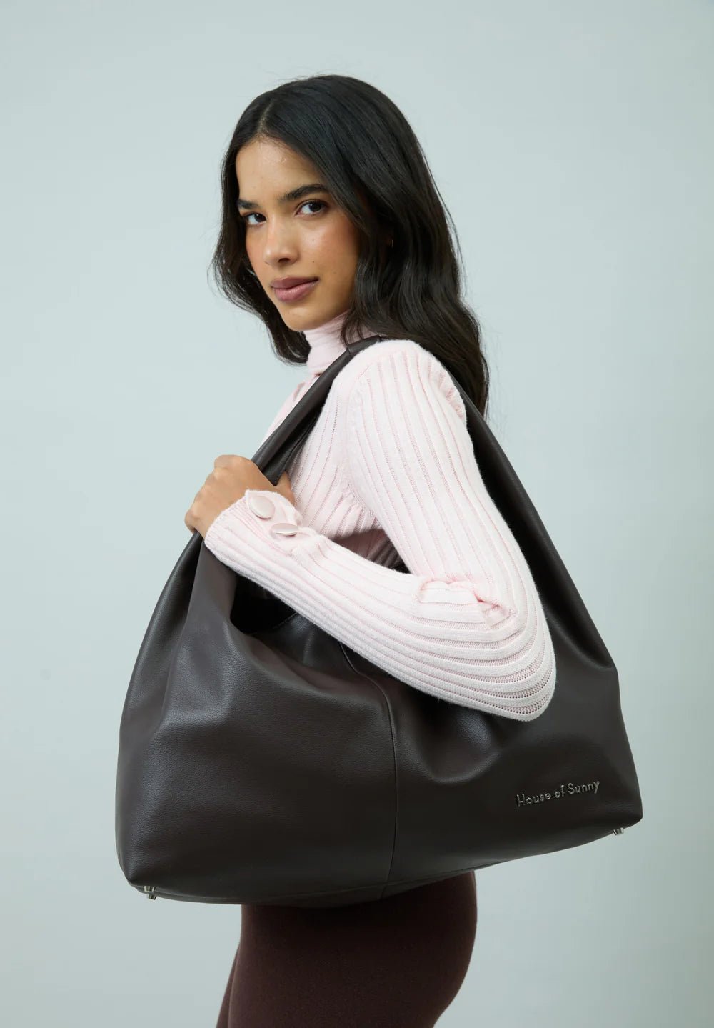House Of Sunny - The Big Sling Bag - Chocolate-Accessoires-