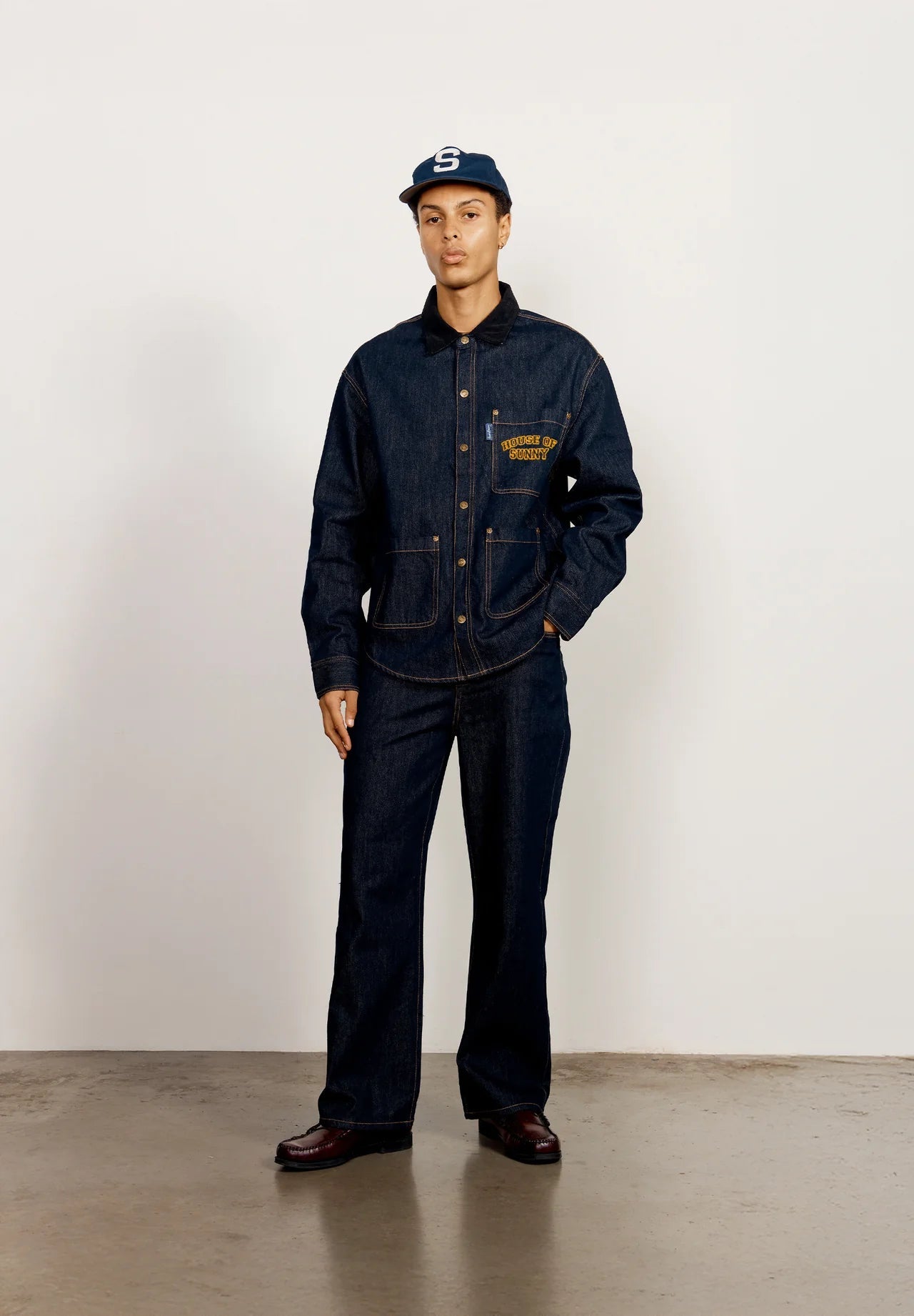 House Of Sunny - 13 OZ Straight Leg Denim - Indigo - Jupes et Pantalons - VOL25120