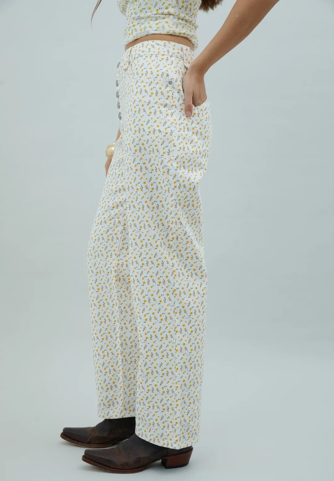 House Of Sunny - Buttercup Jessie Denim - Butter-Jupes et Pantalons-
