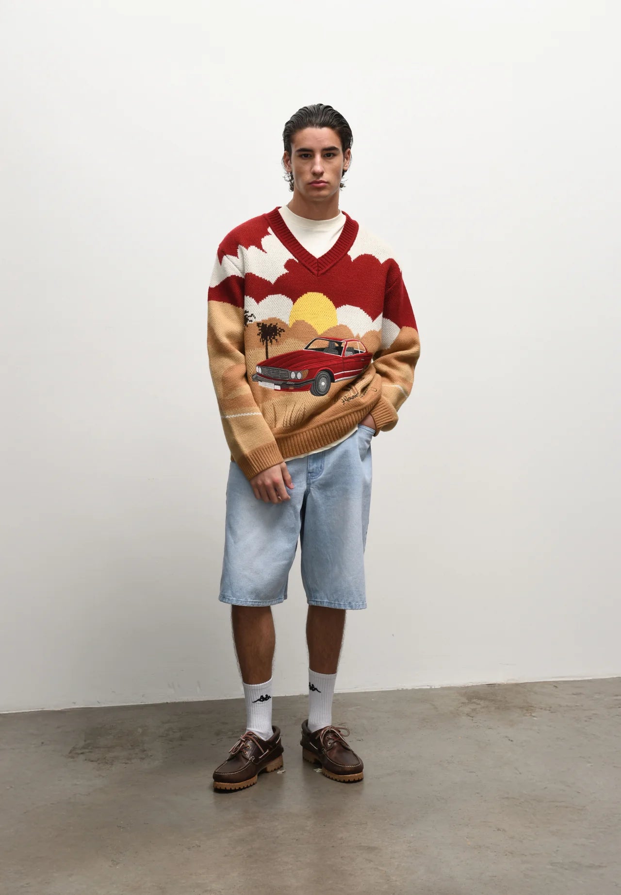 House Of Sunny - On The Road Knit - Multi - Pulls et Sweats - VOL2582