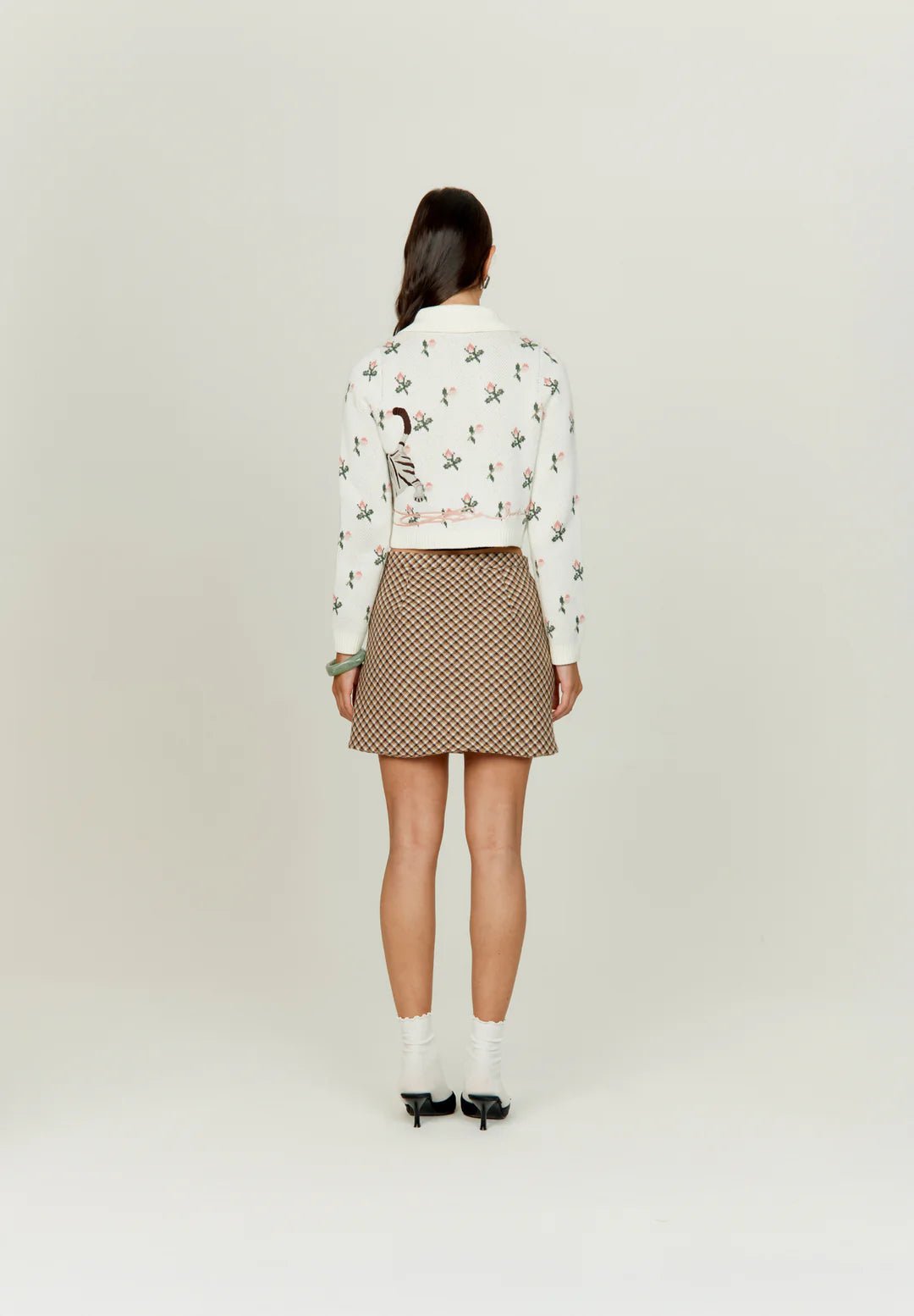 House Of Sunny - Time to Play Cardigan - Milk - Pulls et Sweats - VOL2688