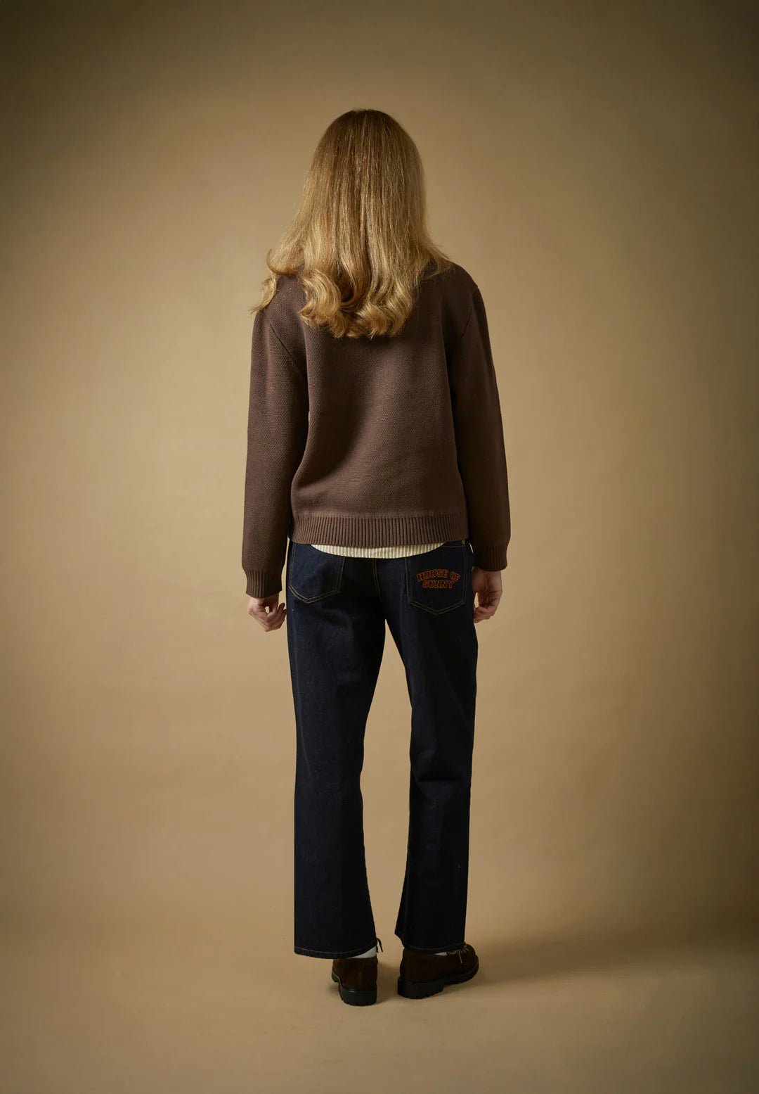 House Of Sunny - VOL2705 Daily Grind Knit Sweater - Espresso Brown - Pulls et Sweats - VOL2705