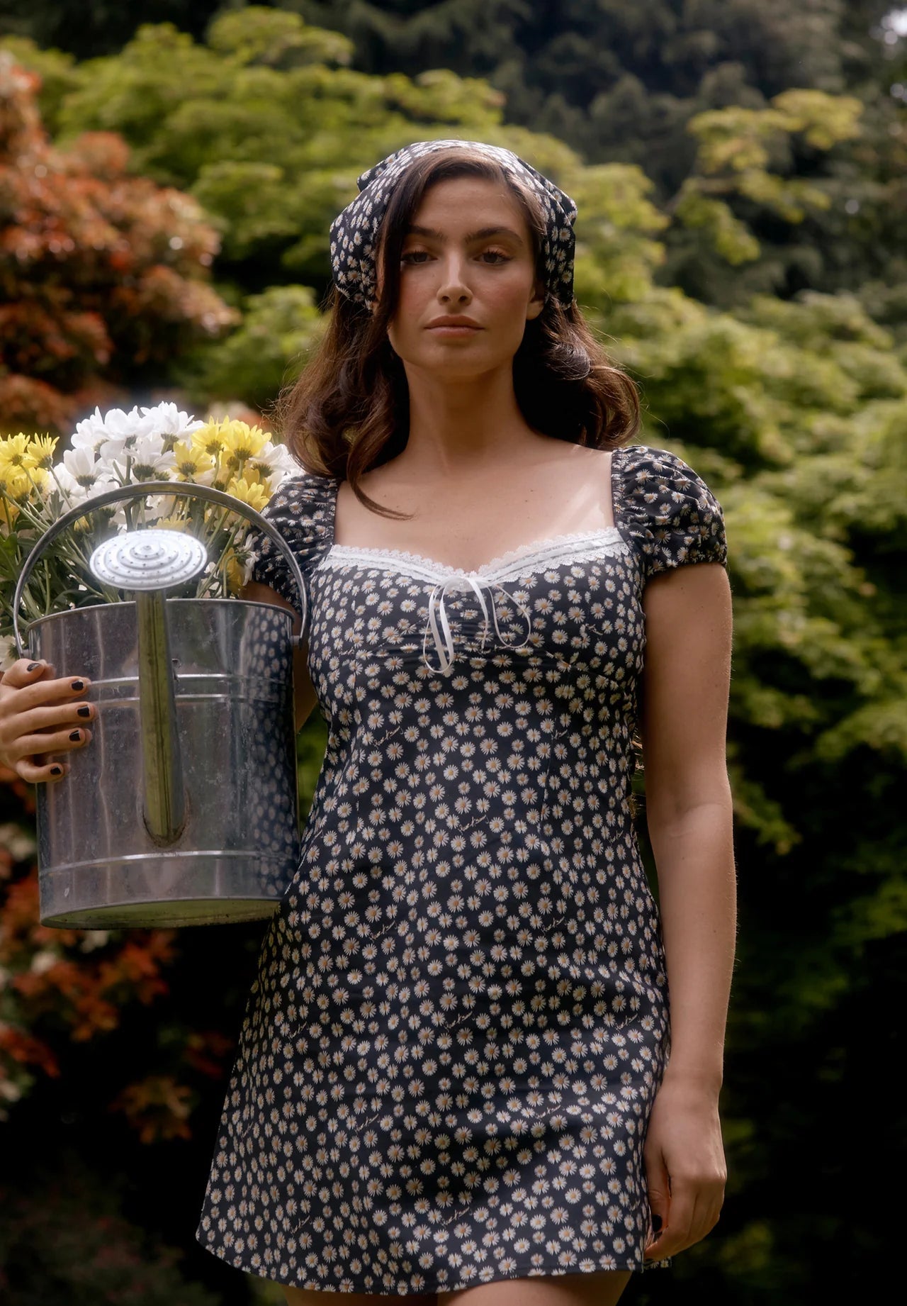 House Of Sunny - Ditsy Daisy Dress - Floral - Robes - VOL25130