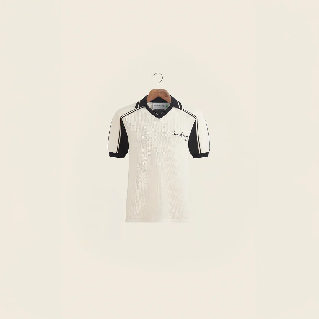 House Of Sunny - VOL25170 Keepers Knit Polo - Oat - T-shirts - VOL25170