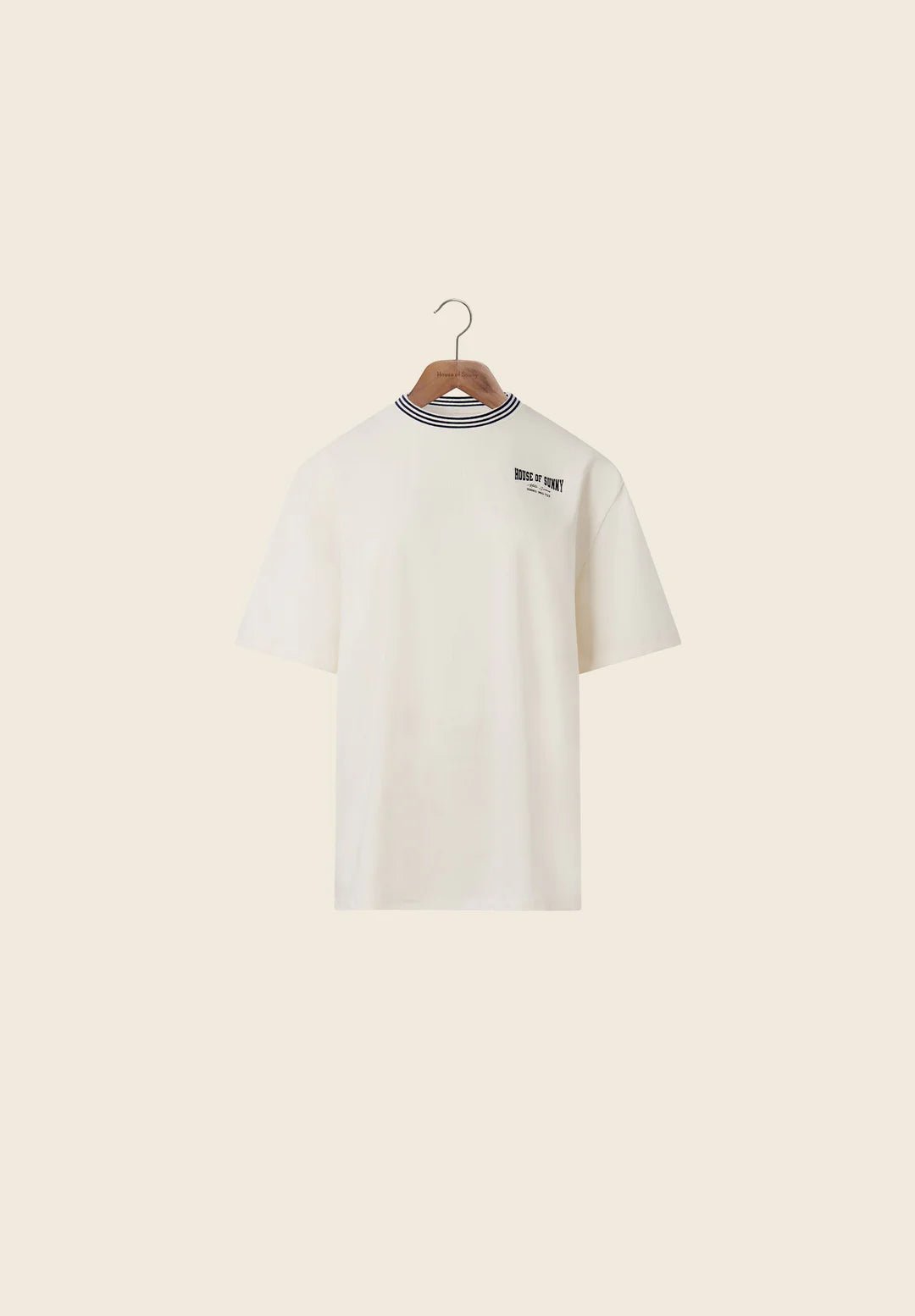 House Of Sunny - VOL25179 Motor Services Tee - Oat - T-shirts - VOL25179