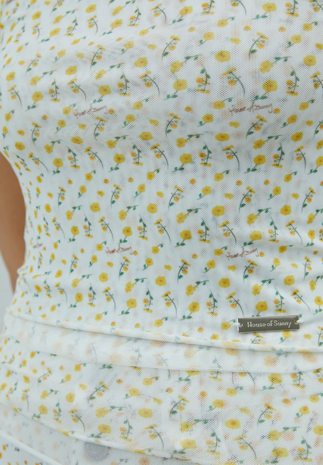 House Of Sunny - Double Layer Butter Cup Mesh Top - Tops - VOL2785