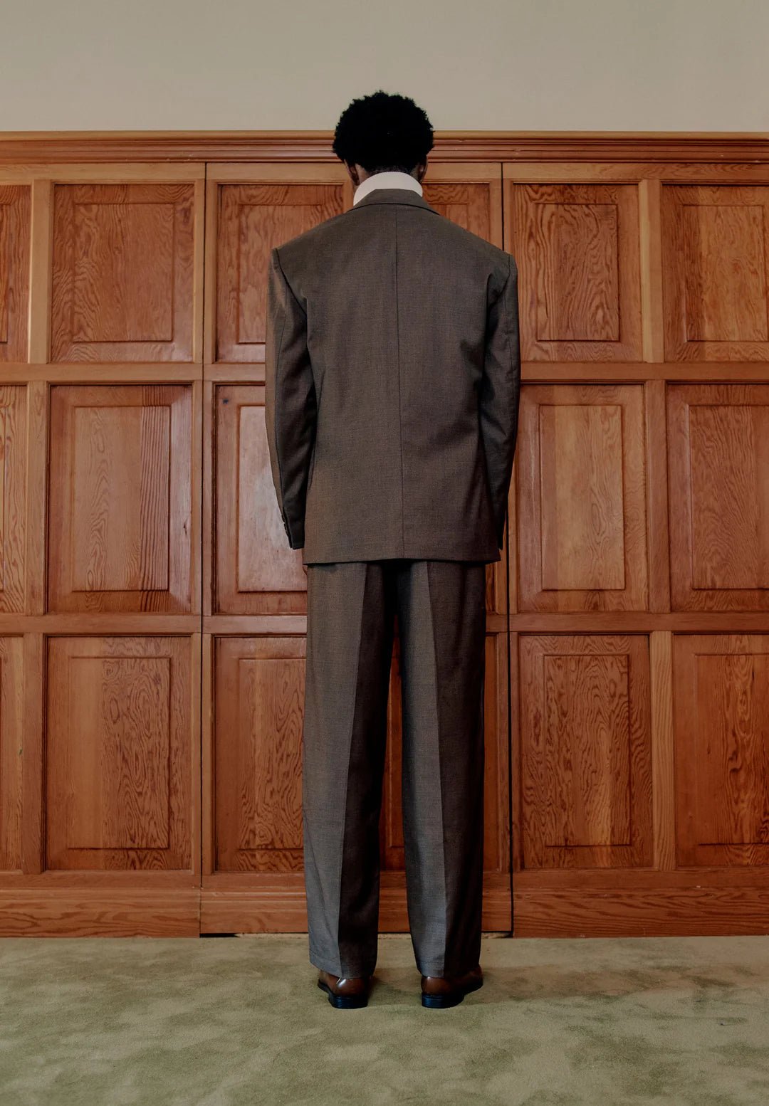 House Of Sunny - Double Breasted Suit Jacket - Espresso - Vestes et Manteaux - VOL2706