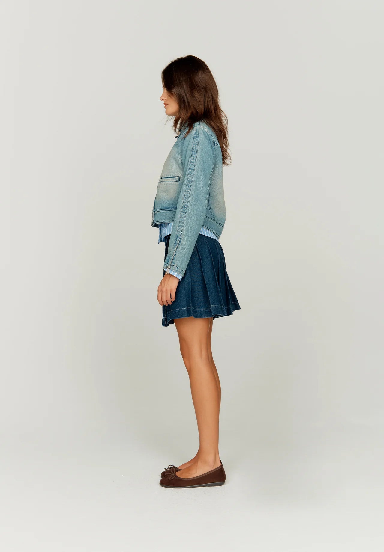 House Of Sunny - TAKE A TRIP MINI RACER - Sky Blue - Vestes et Manteaux - VOL2334