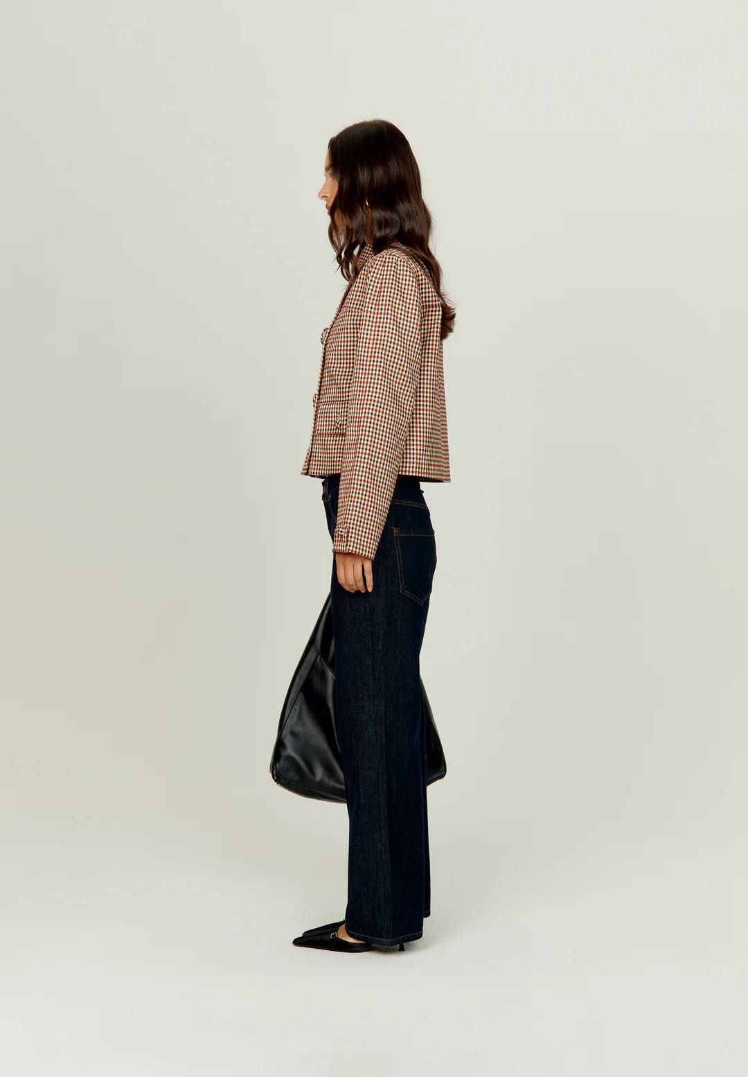 House Of Sunny - The Marie Jacket - Wine Multi - Vestes et Manteaux - Style: VOL2626