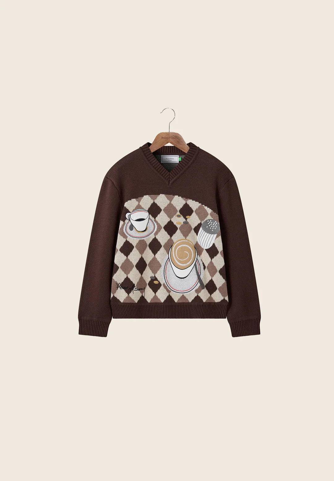 House Of Sunny - VOL2705 Daily Grind Knit Sweater - Espresso Brown