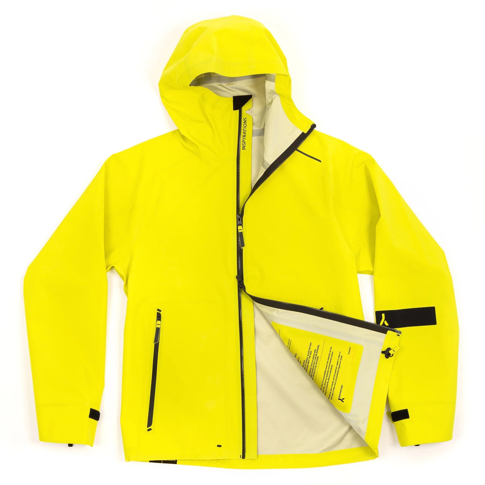 Inspyrations - All Ryde 3L Jacket Homme - Jaune - Vestes et Manteaux - 23MJ3L2