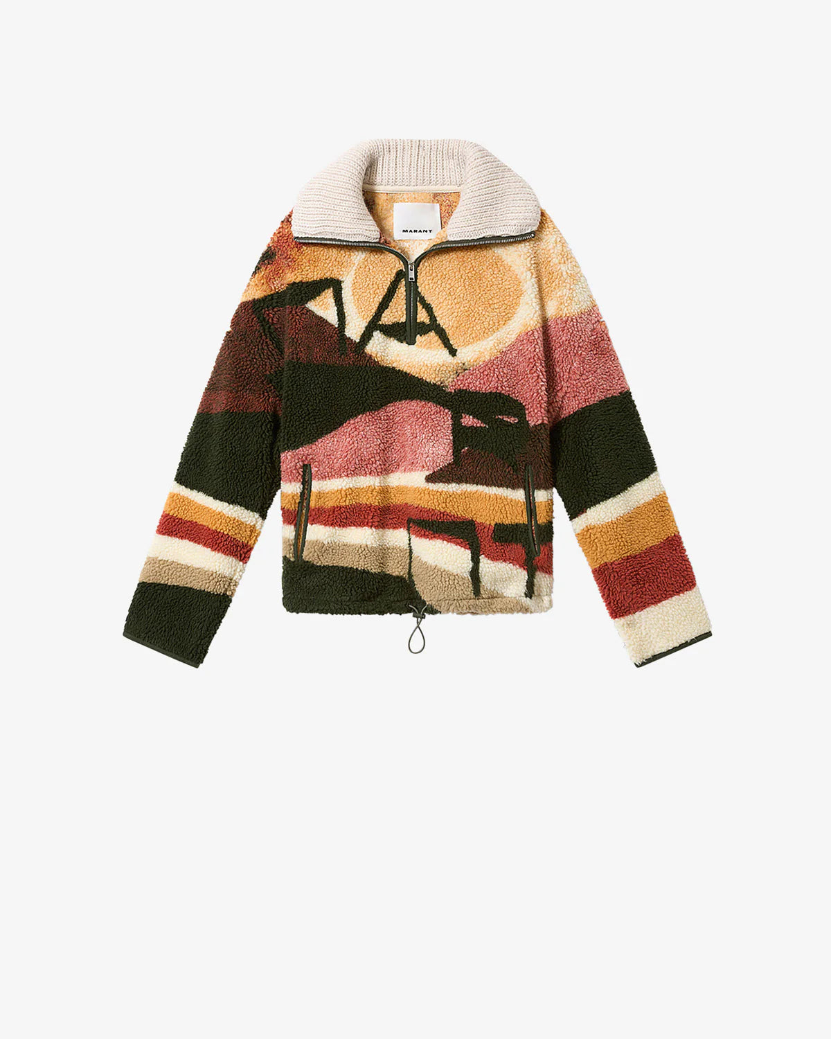 Isabel Marant - Marley Manteau - Multicouleur