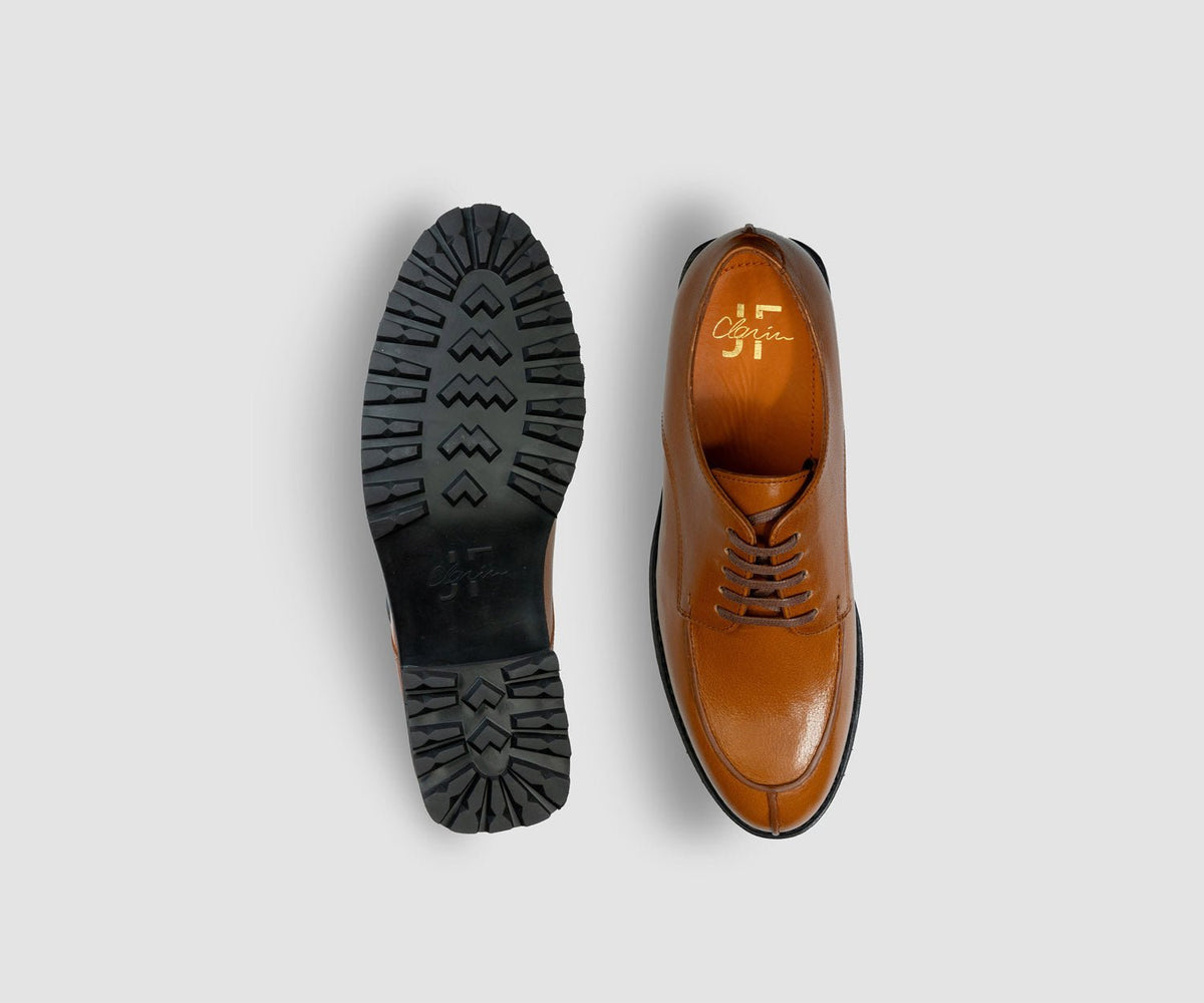 JF Clarin – Derby Pleyel – Gold-Chaussures-PLE2420