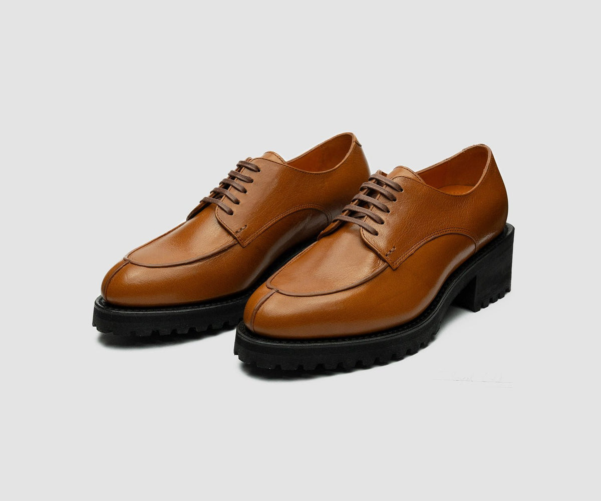 JF Clarin – Derby Pleyel – Gold-Chaussures-PLE2420