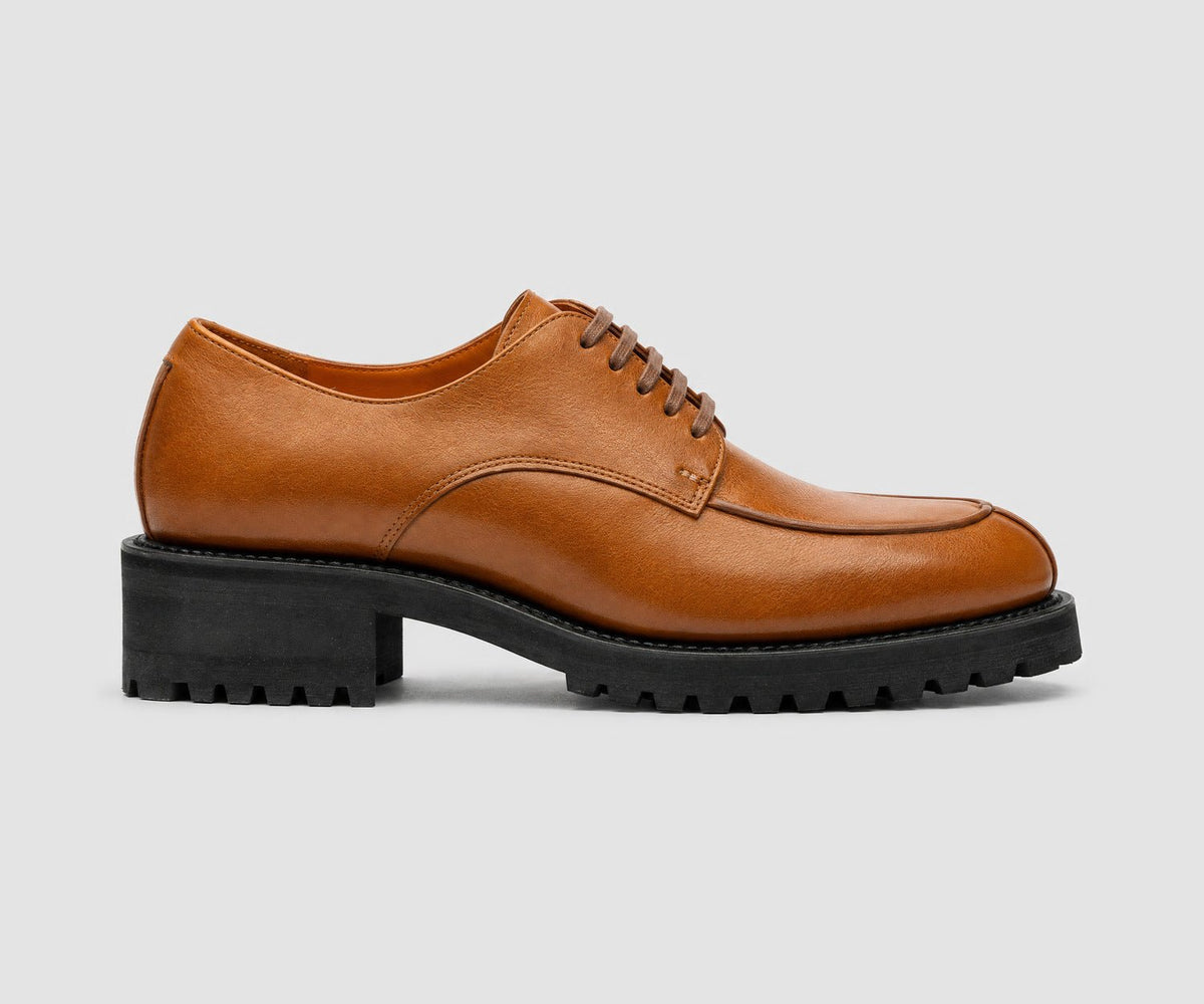 JF Clarin – Derby Pleyel – Gold-Chaussures-PLE2420