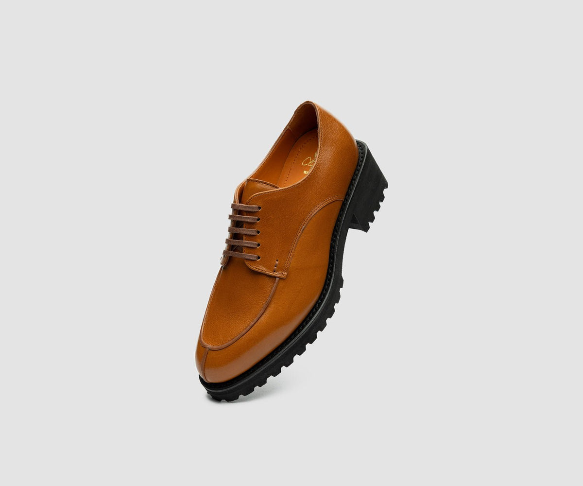 JF Clarin – Derby Pleyel – Gold-Chaussures-PLE2420