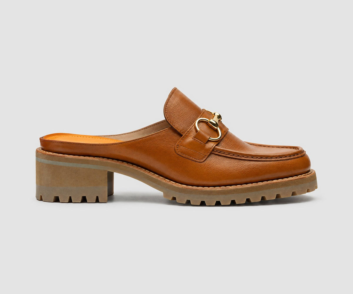 JF Clarin – Mule Deauville – Gold-Chaussures-DEA2420