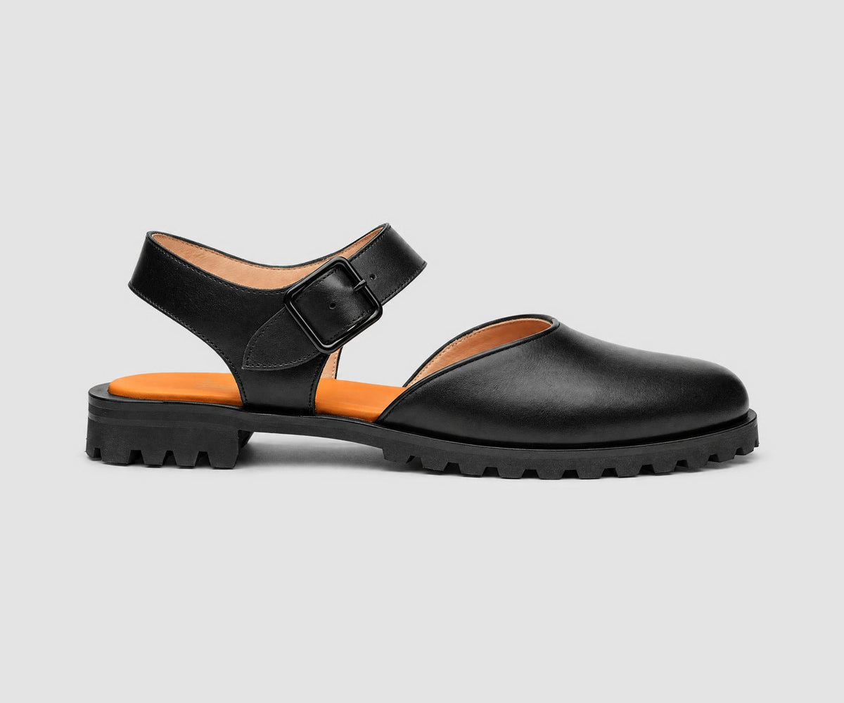 JF Clarin – Sandale Biarritz – Noir-Chaussures-BIA2401