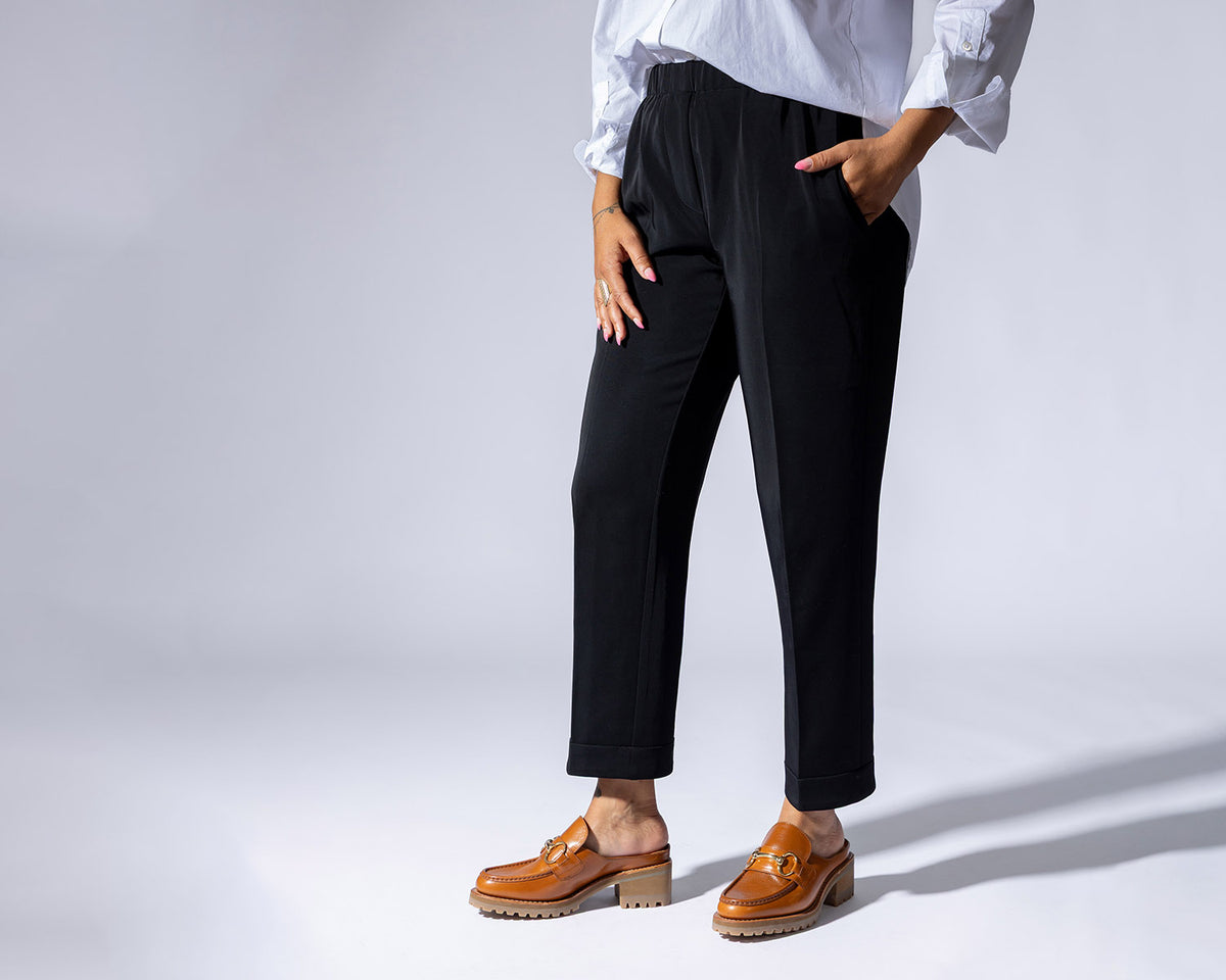 JF Clarin Mule Deauville gold – portée