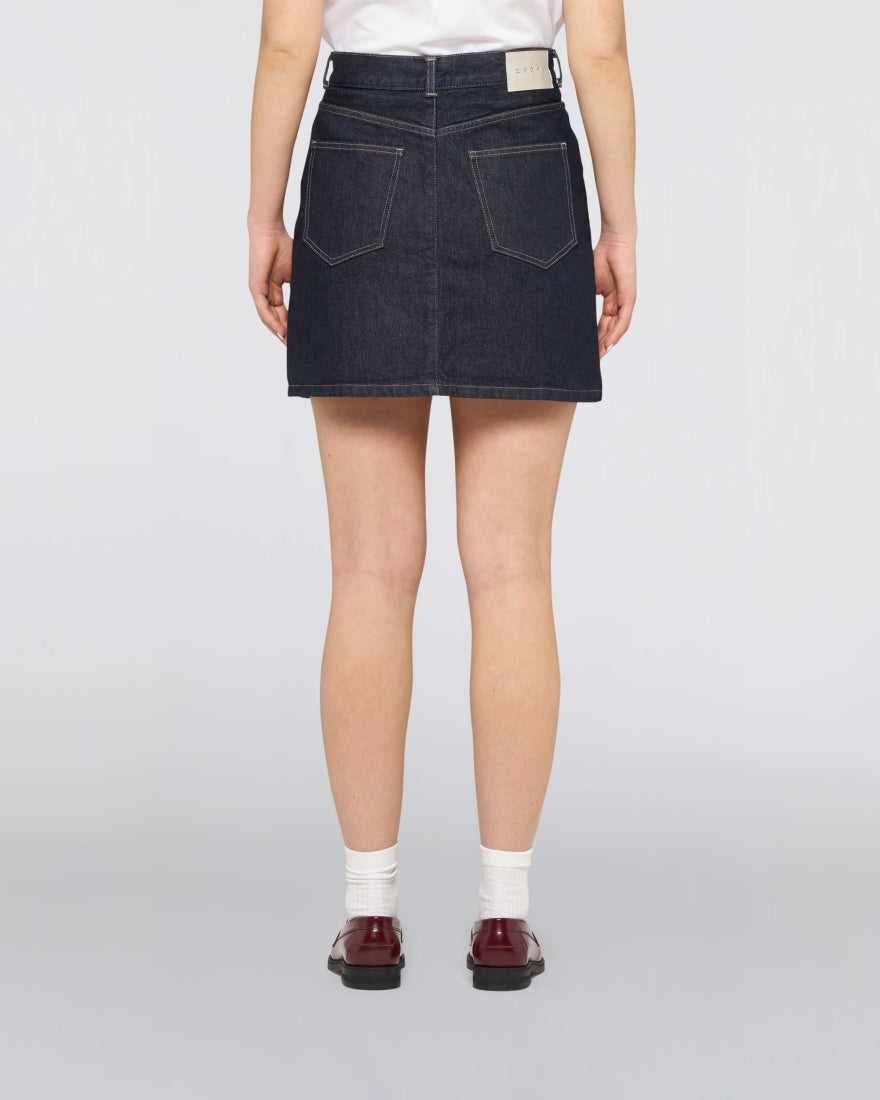 Edwin - W' Palma Skirt - Blue Rinsed