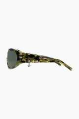 Justine Clenquet - Lunettes De Soleil Jenny - Camo Tortoise - Accessoires - 