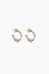 Justine Clenquet - Boucles d'Oreilles Carrie - Gold - Bijoux - 