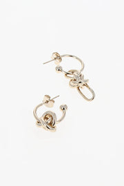 Justine Clenquet - Boucles d'Oreilles Daria - Gold - Bijoux - 