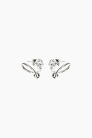 Justine Clenquet - Boucles d'Oreilles Nate - Cristal - Bijoux - 