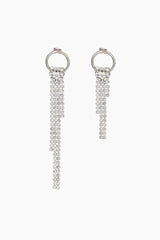 Justine Clenquet - Boucles d'Oreilles Shanon - Cristal - Bijoux - 