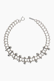 Justine Clenquet - Mindy Choker - Argent Palladium - Bijoux - 