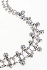 Justine Clenquet - Mindy Choker - Argent Palladium - Bijoux - 