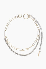 Justine Clenquet - Pixie Choker - Palladium & Gold - Bijoux - 