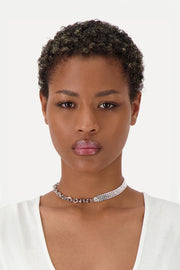 Justine Clenquet - Shannon Choker - Argent - Bijoux - 