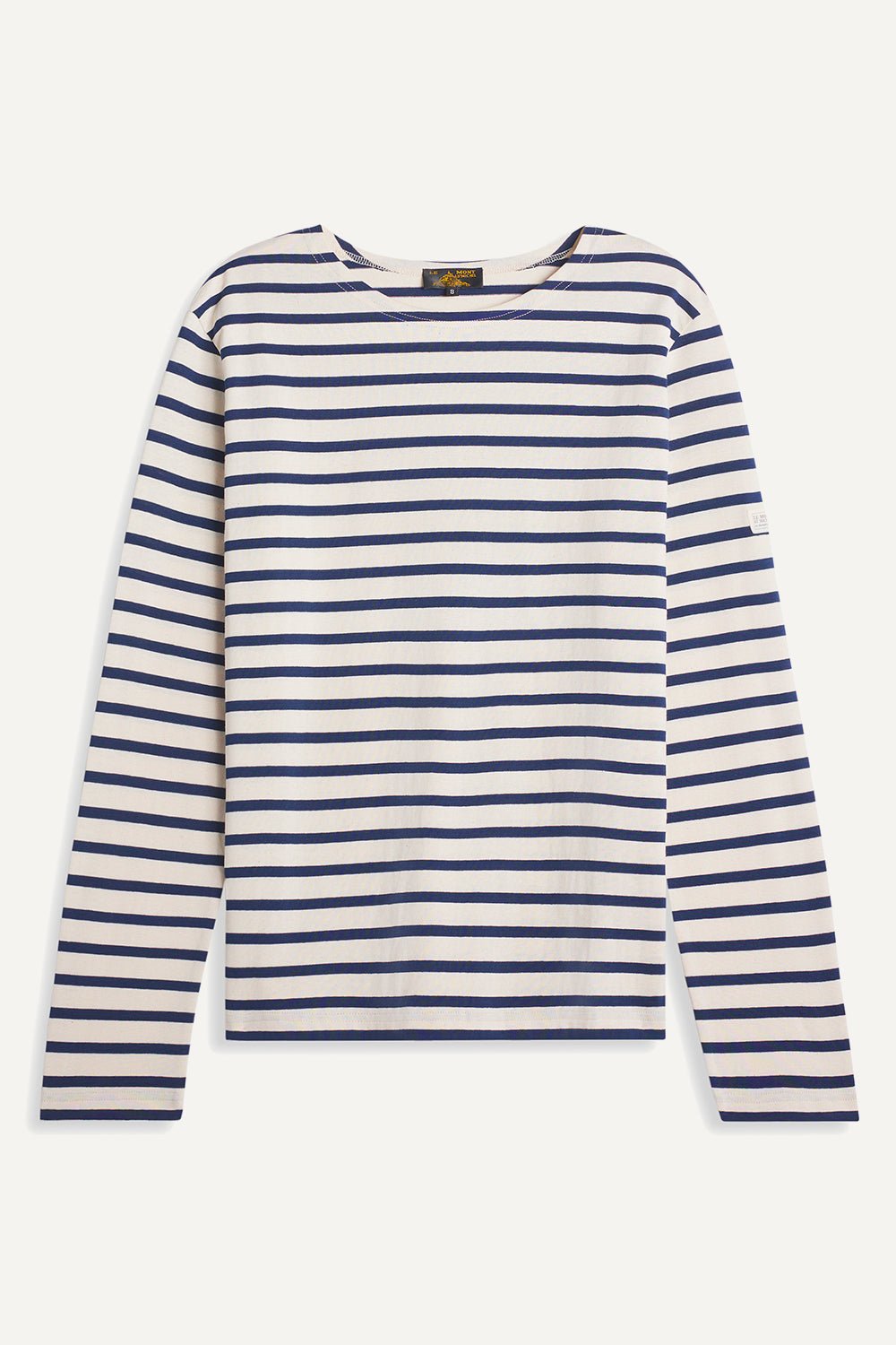 Le Mont Saint Michel – Thurin - Marinière - Offwhite/ Navy - T-shirts - 05551MT