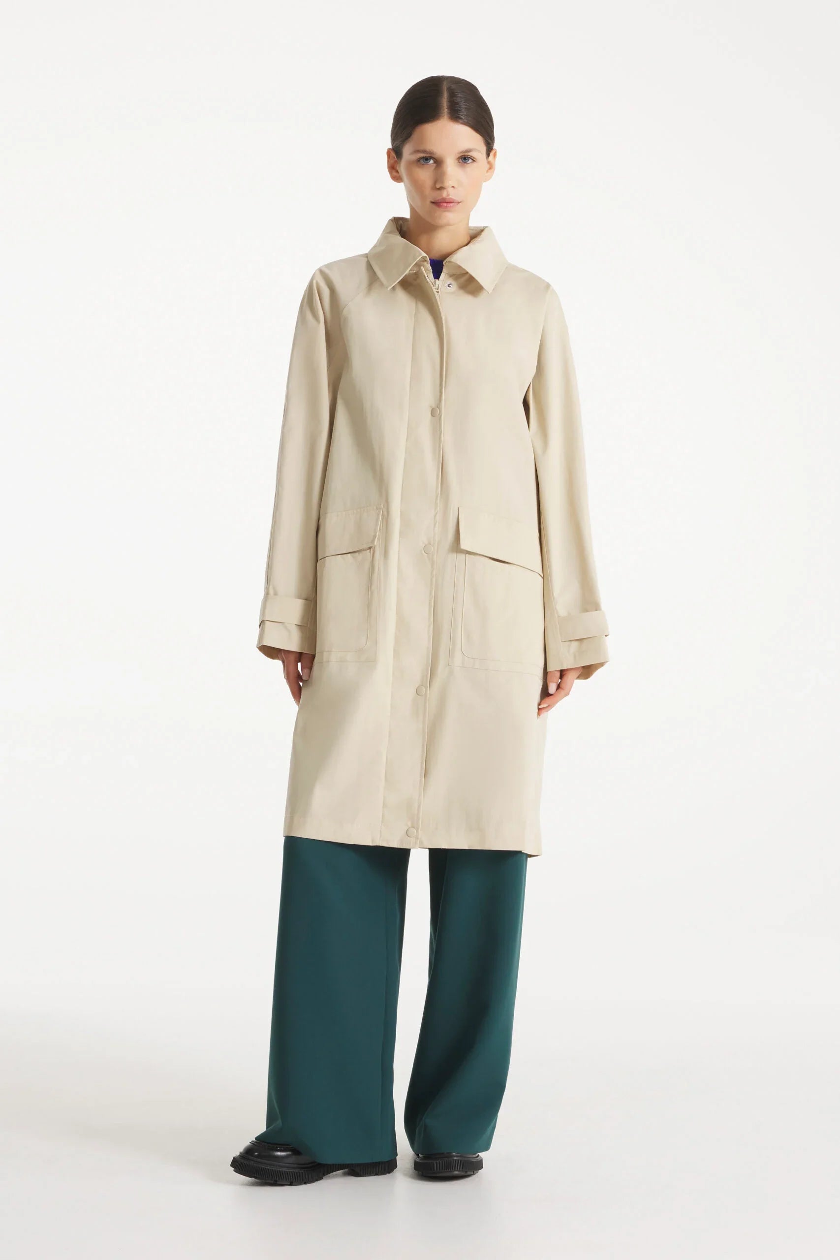 Le Mont Saint Michel – Manille - Trench – Beige - Vestes et Manteaux - 14296WM-38